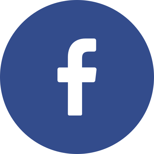 logo de facebook rond